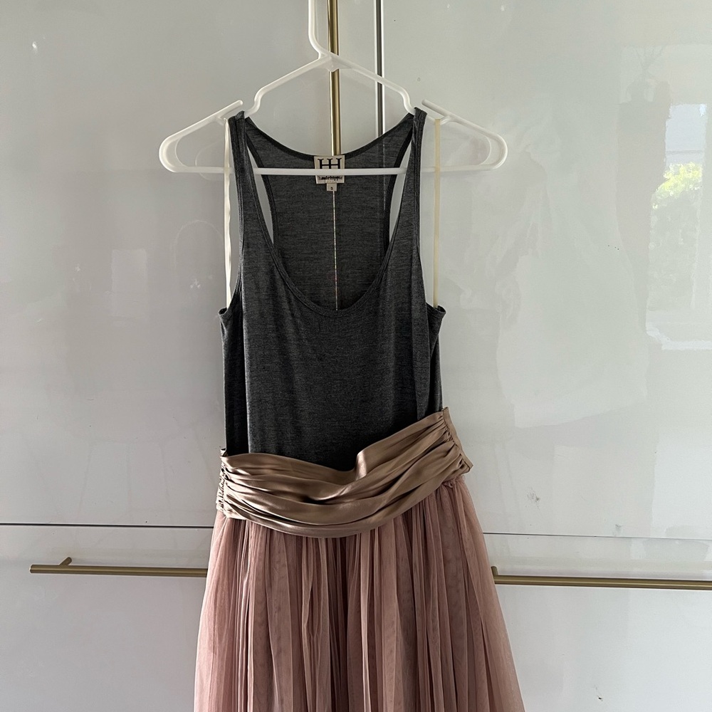 Haute Hippie Gray Sleeveless Top